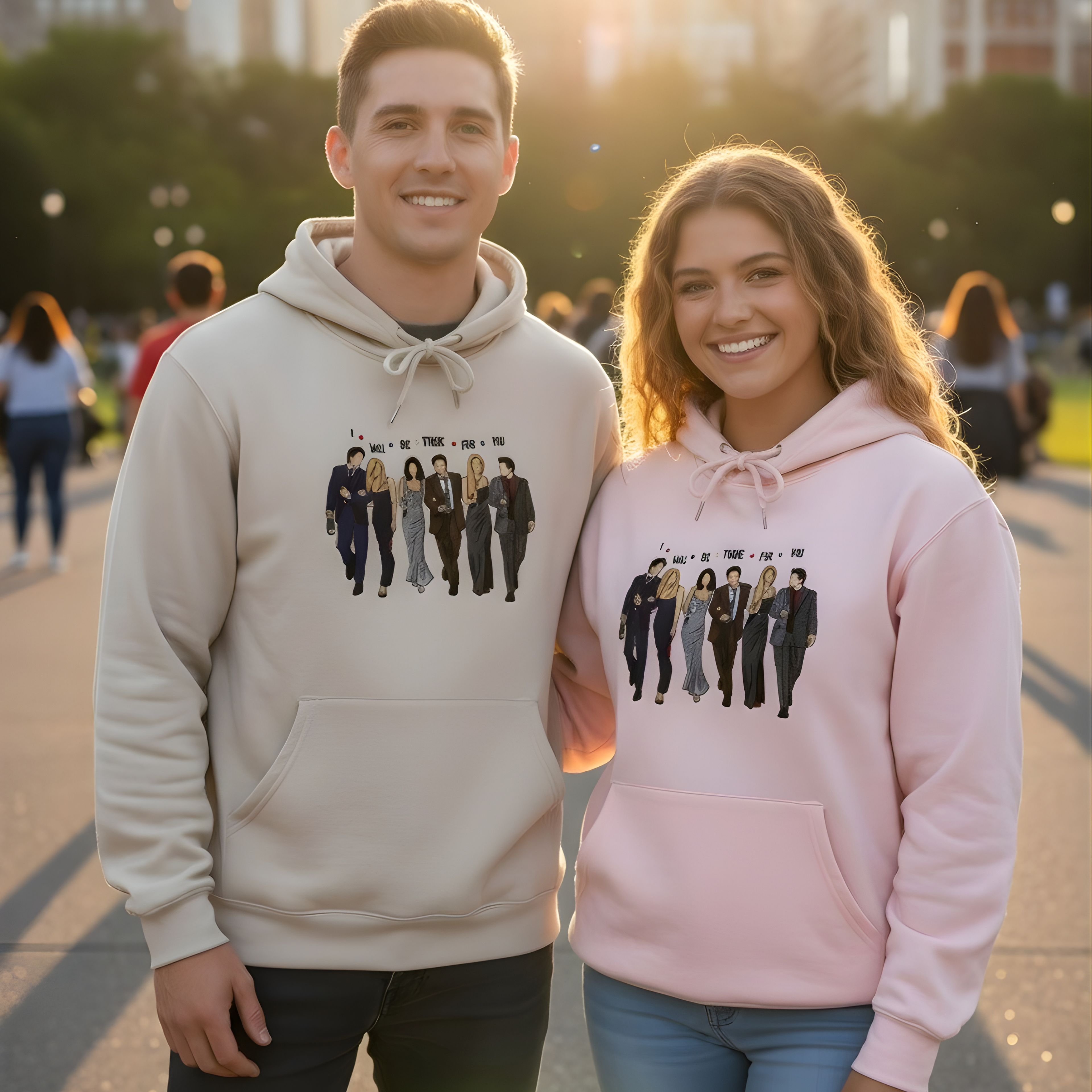 I’ll Be There For You | Embroidered Hoodie
