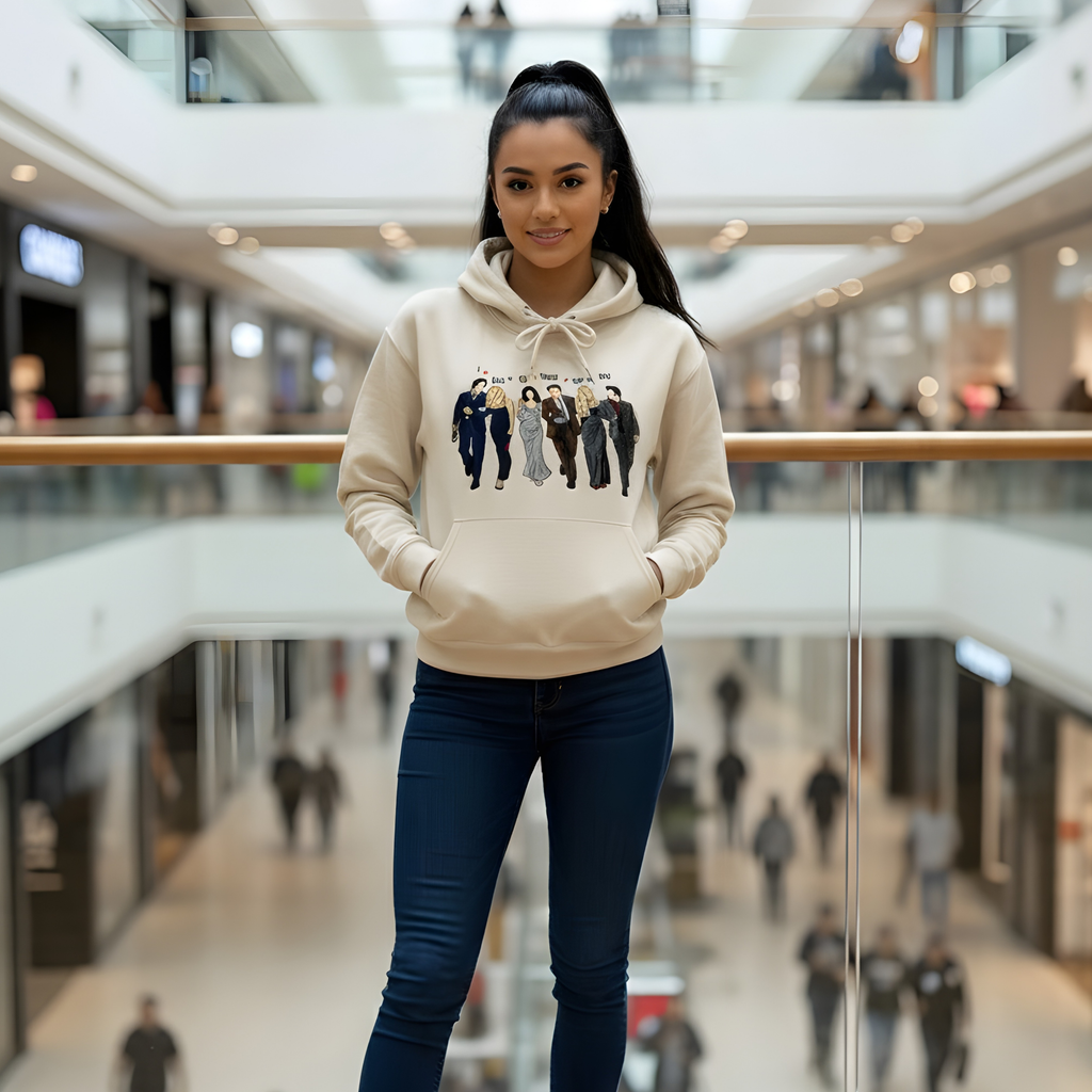 I’ll Be There For You | Embroidered Hoodie