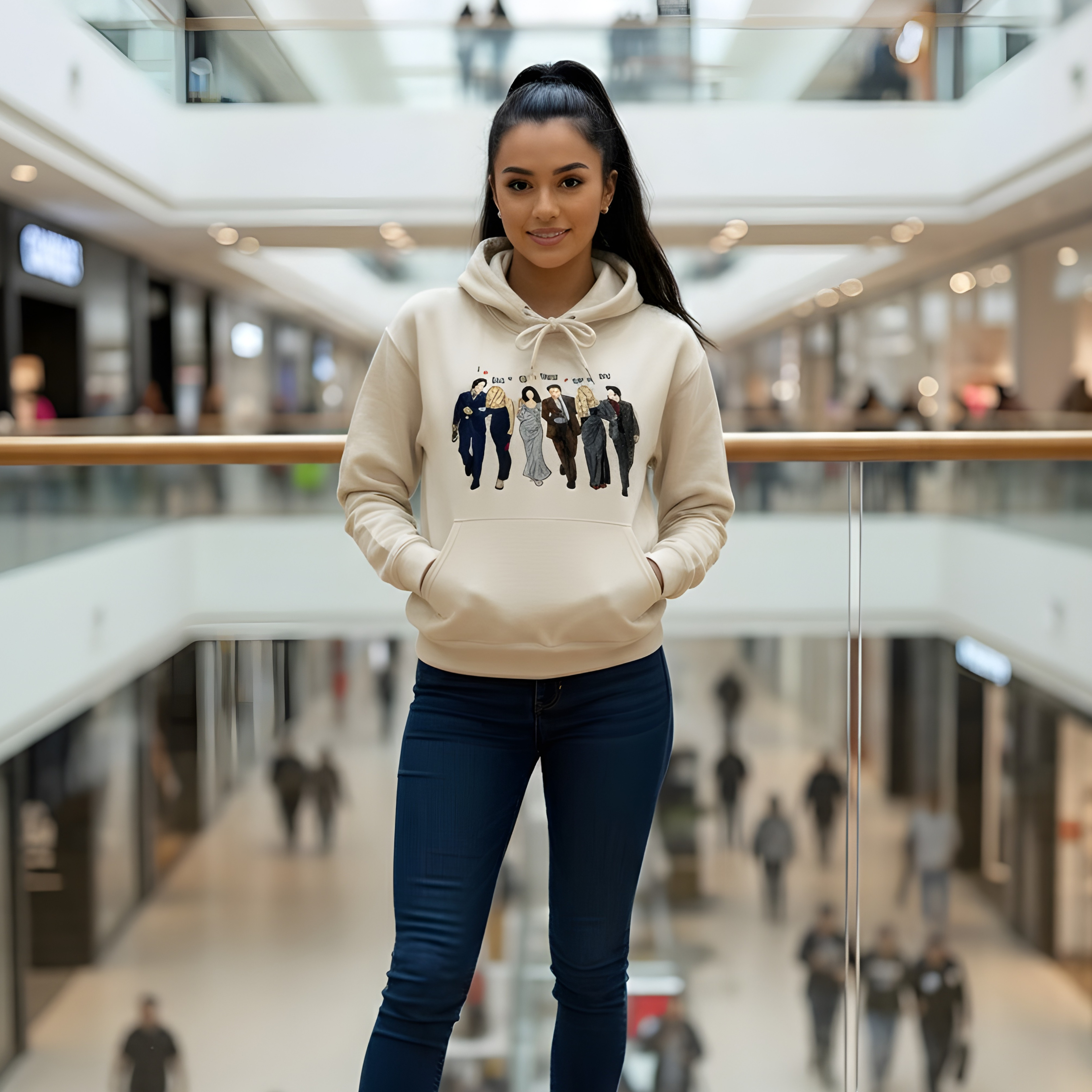 I’ll Be There For You | Embroidered Hoodie