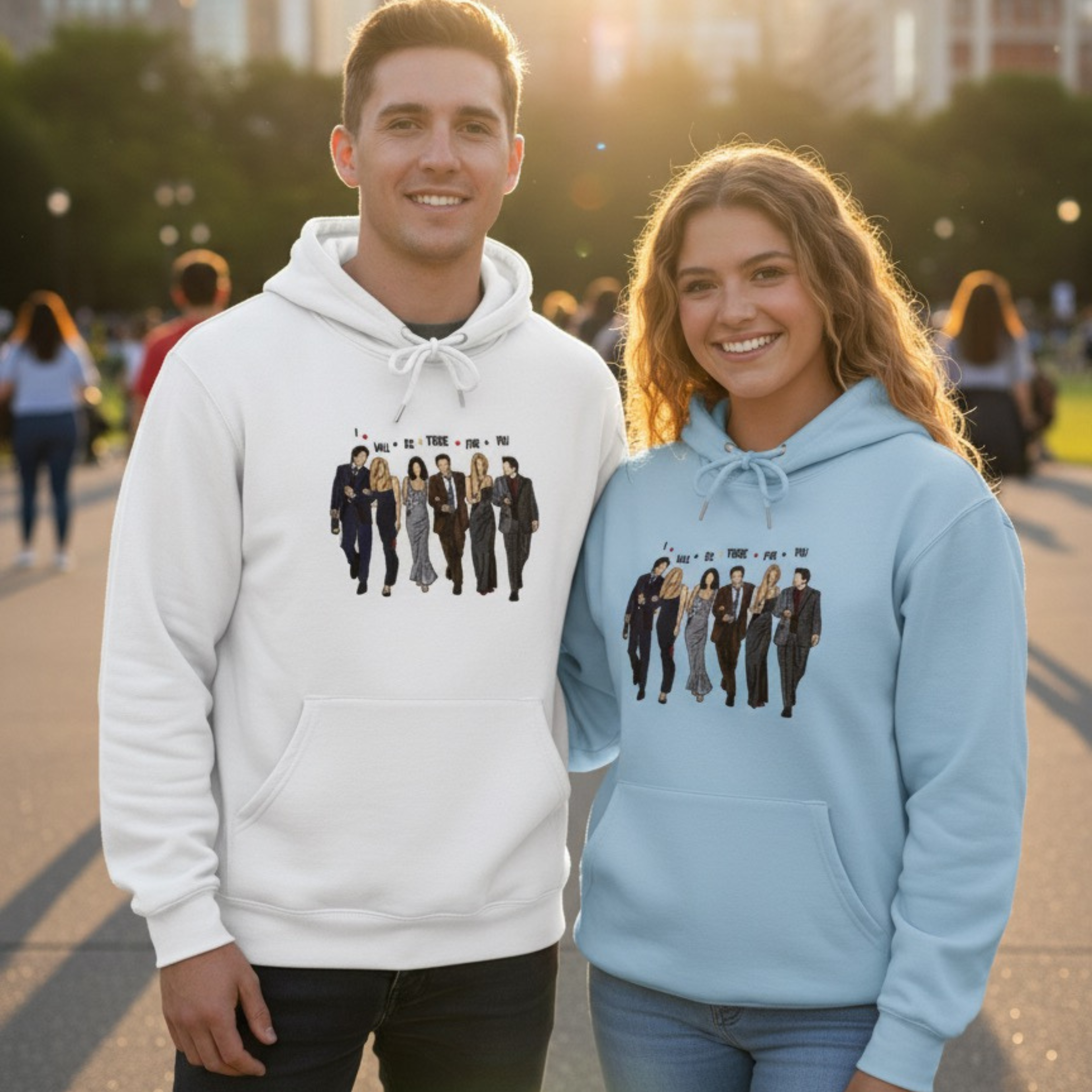 I’ll Be There For You | Embroidered Hoodie