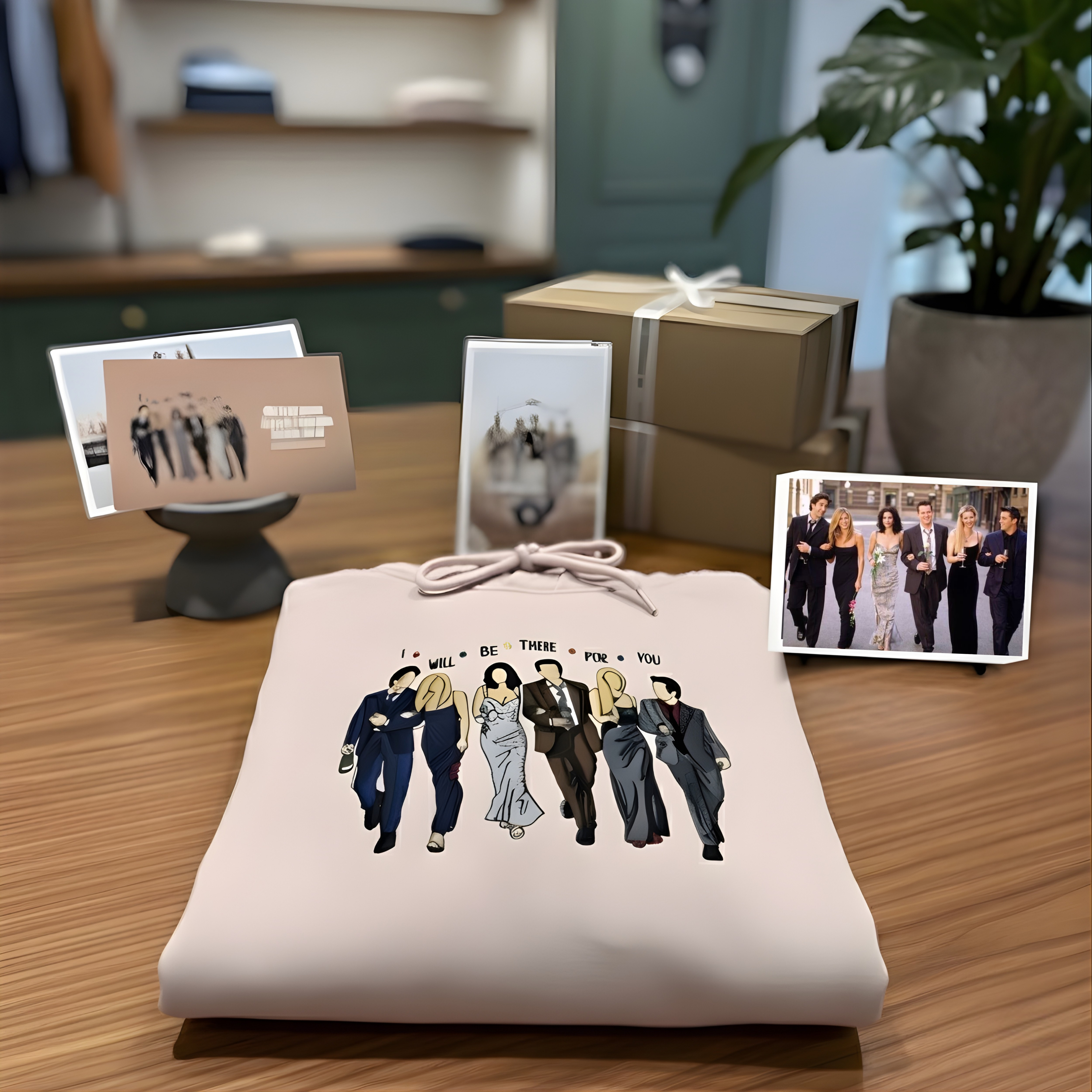 I’ll Be There For You | Embroidered Hoodie