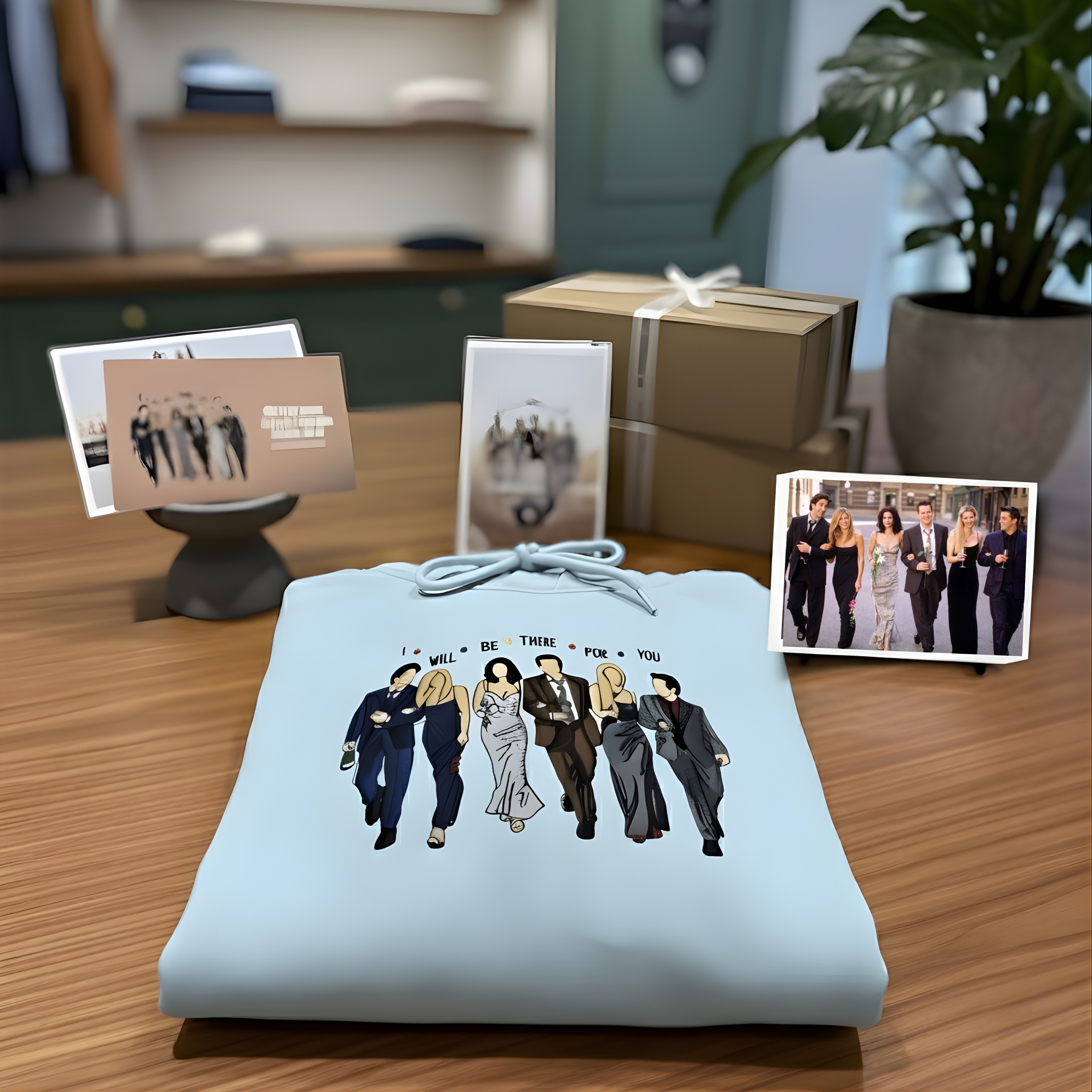 I’ll Be There For You | Embroidered Hoodie