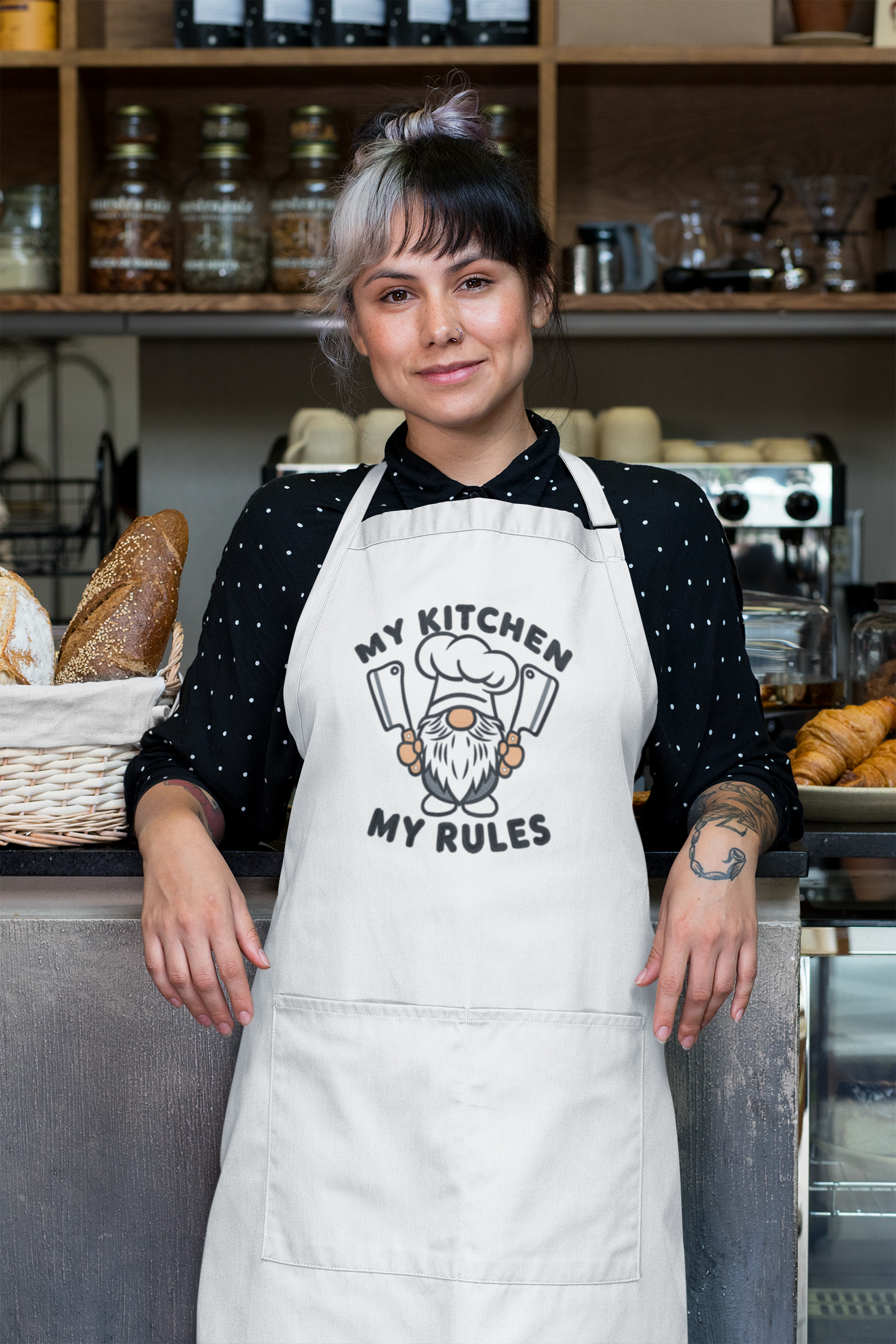 My Kitchen, My Rules | Embroidered Style